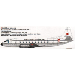 Vickers Viscount 700 - Türk Hava Kuvvetleri