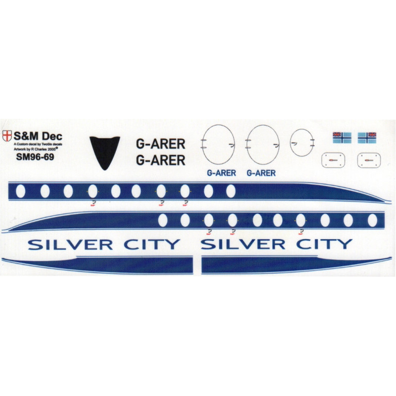 Vickers Viscount 700 - Silver City